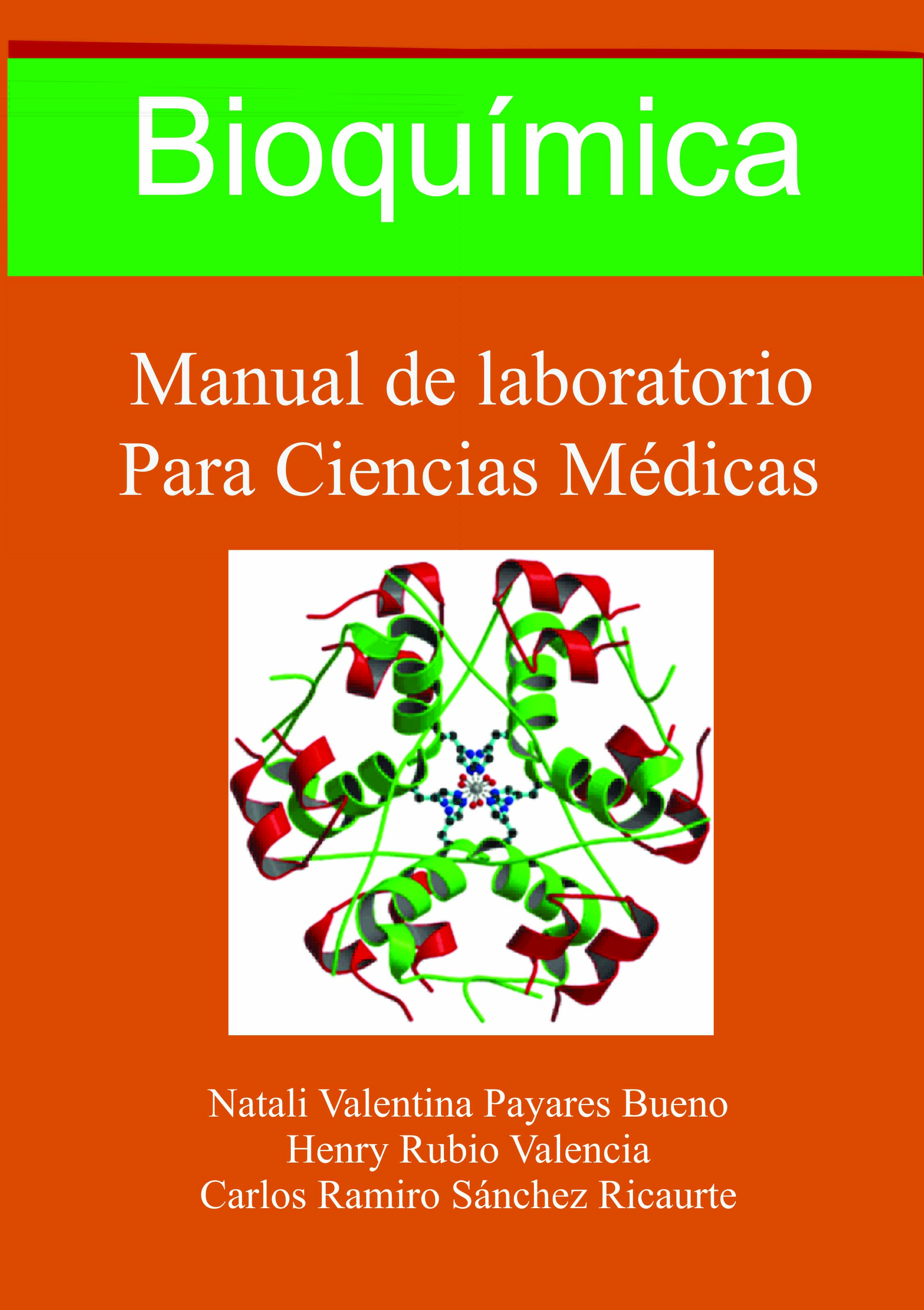 Bioquímica, Manual de laboratorio para ciencias médicas